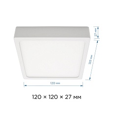 Накладная светодиодная панель Apeyron 06-66 2