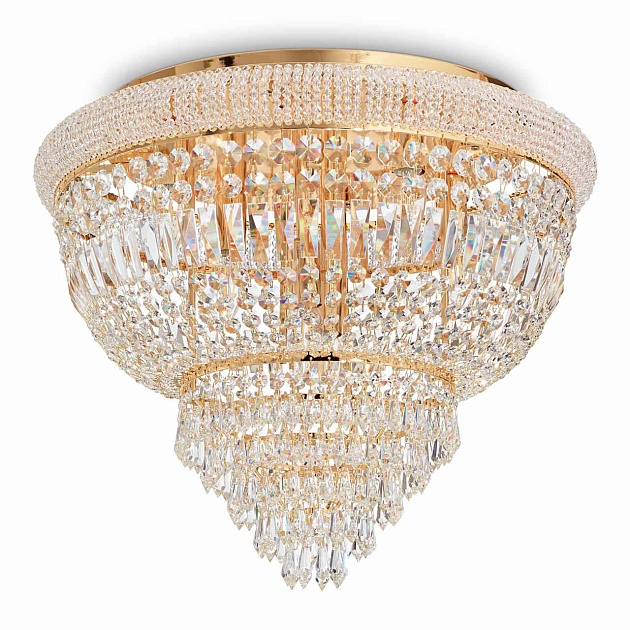 Потолочный светильник Ideal Lux Dubai PL6 Ottone 201016 Фото № 1