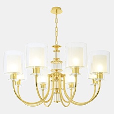 Подвесная люстра Crystal Lux ELENA SP8 GOLD 3