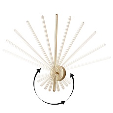 Бра Crystal Lux VERDE AP L500 GOLD NEW 5