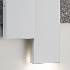 Настенный светодиодный светильник Indigo Avanzato 14023/2W Silver stone V000119L 1