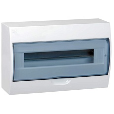 KREPTA 3 Корпус пластиковый ЩРН-П-18 IP41 белый IEK MKP12-N-18-40-10