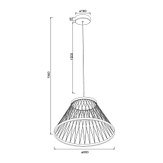 Люстра подвесная Mantra Spider 8949 2