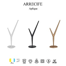 Настольная лампа Mantra Arrecife 9231 1