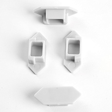 Заглушка без отверстия для профиля CAB272,  LD354 (комплект 4шт) 1