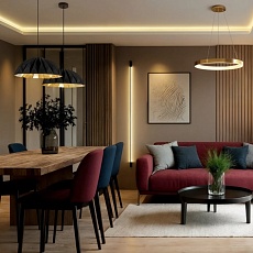 Подвесной светильник DENKIRS ORIGAMI DK6655-BK+SG 2