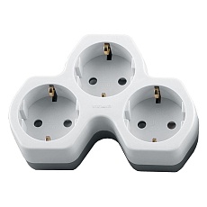 Разветвитель сетевой Stekker 3гн с/з ADP16-13-20 32871