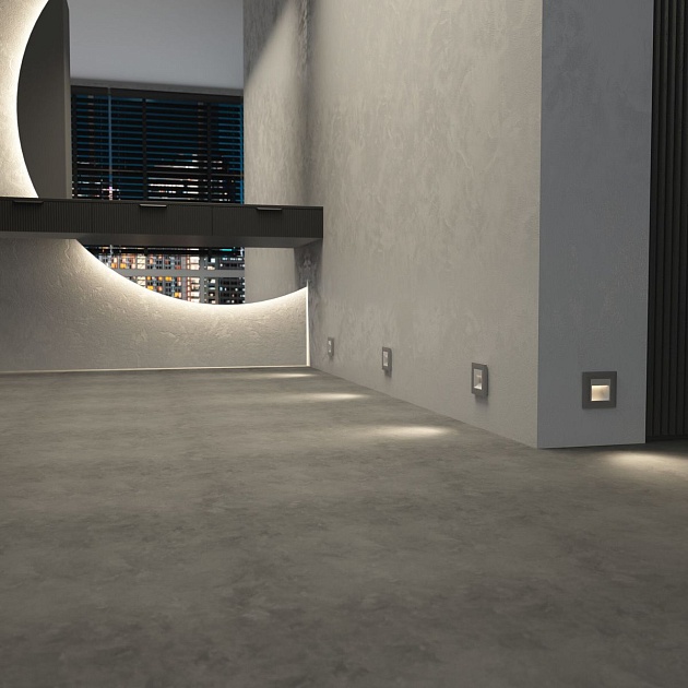 Подсветка для лестниц и ступеней Werkel серебряный матовый W1154165 4690389205408 Фото № 4