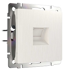 Розетка Werkel Ethernet RJ-45 перламутровый рифленый W1181013 4690389172717