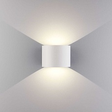 Уличный настенный светодиодный светильник Elektrostandard 1518 Techno LED Blade белый a038830 4