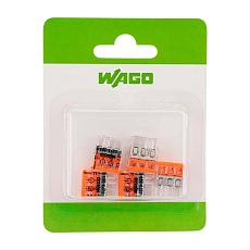 2273-203 Экcпресс-клемма, 3-проводная до 2,5 мм², (5 шт/уп) WAGO 07-5132-05 2