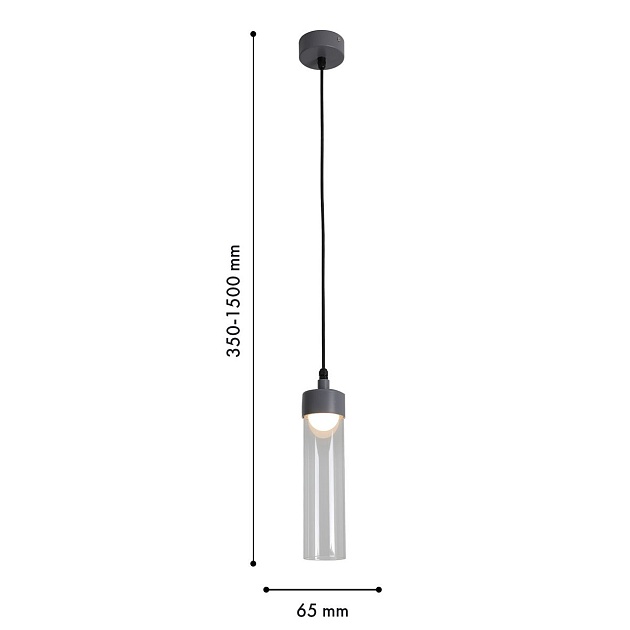 Уличный подвесной светодиодный светильник Favourite Pixar 4703-1P Фото № 2