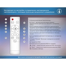 Потолочный светодиодный светильник Ambrella light Orbital Dance FZ417 1