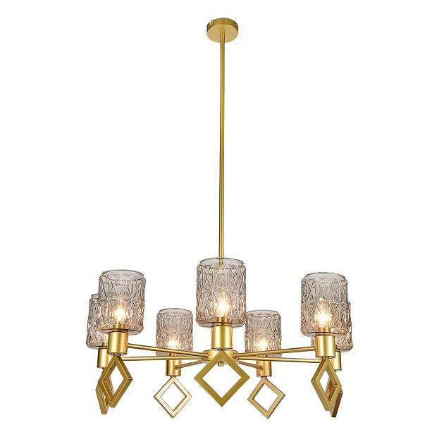 Подвесная люстра Indigo Preda V13025/7R Gold V000470 Фото № 1