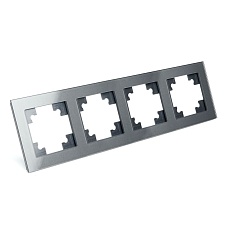 Рамка 4-постовая Stekker Катрин графит GFR00-7004-06 39542 3