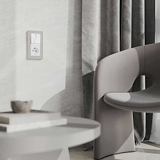 Рамка Werkel Split на 2 поста дымчатый/белый W0023067 4690389206061 3