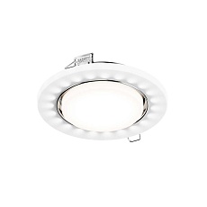 Встраиваемый светильник Hesby Lighting Aurora IP20, 15Вт + LED 4Вт, GX53, белый HSBL_0132