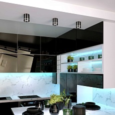 Потолочный светодиодный светильник Elektrostandard Topper DLR021 черный жемчуг a053054 1