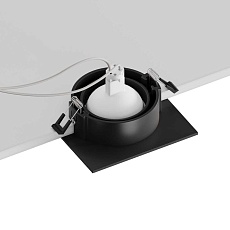 Встраиваемый светильник Hesby Lighting Hesby Atlas IP20,10Вт, GU5.3, черный HSBL_0118 3