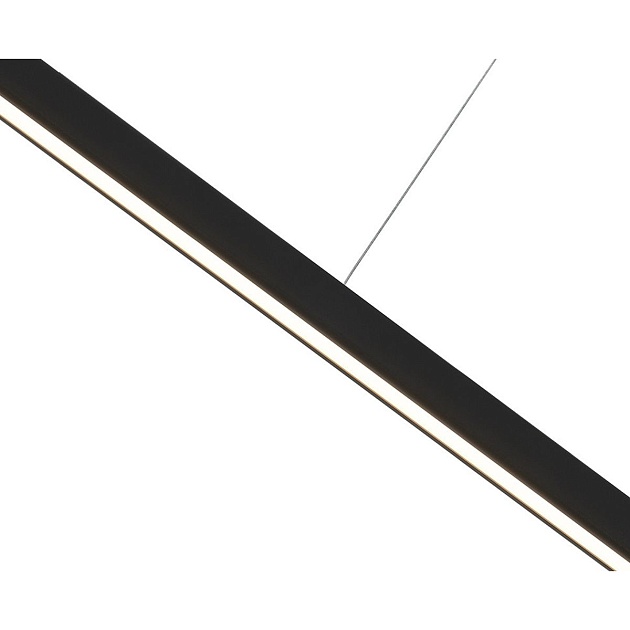 Подвесной светодиодный светильник Italline IT013-6021 black 3000K Фото № 5