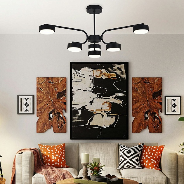 Потолочная люстра Escada Spark 100007/6R ES0000019L Фото № 4