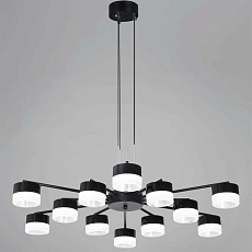 Подвесная люстра Reluce 19490-0.4-6+6 Black