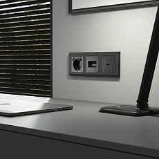 Лицевая панель Werkel Hammer для HDMI черный W1296008 4690389163241 1