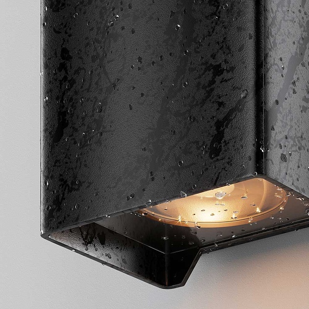 Уличный настенный светодиодный светильник Maytoni Shell O570WL-L10B3K Фото № 6