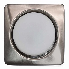 Светильник General GCL-GX53-H38-SN САТИН-НИКЕЛЬ КВАДРАТ ОБЪЕМНЫЙ