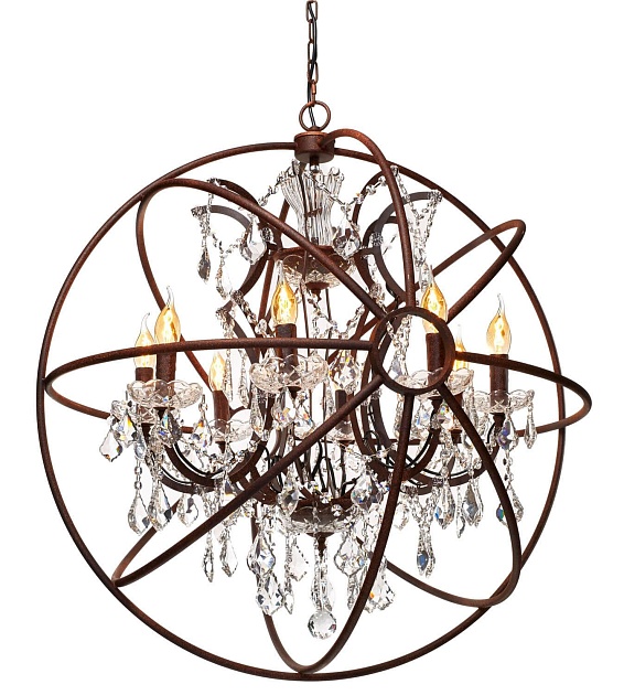 Подвесная люстра Loft IT Foucaults Orb Crystal Loft1897/6 Фото № 5