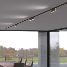 Трековый светодиодный светильник Elektrostandard Garda 85018/01 белый a057443 2