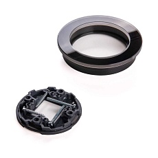 Рамка на 1 пост черная Werkel W0015108 4690389166426 1