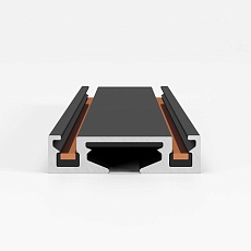Шинопровод магнитный накладной Elektrostandard Flat Magnetic 85129/00 черный a063722 2