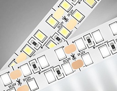 Светодиодная лента Ambrella Light 19,2W/m 240LED/m 2835SMD дневной белый 5M GS1602