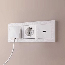 Вывод кабеля Werkel белый W1150201 4690389155277 2