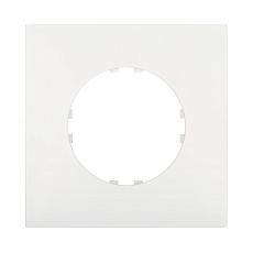 Рамка LK Studio 1-постовая квадрат (белый) Vintage-Quadro 884104-1