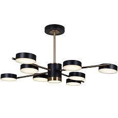 Потолочная светодиодная люстра Reluce 06369-0.3-08 COP+BK 4