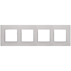 Рамка 4-постовая ЭРА Elegance 14-5204-03 Б0034559 1