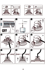 Встраиваемый светодиодный светильник Lucide Inky Led 22971/06/99 1