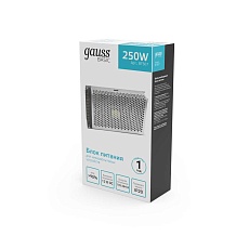 Блок питания Gauss 250W 12V IP20 BT507 2