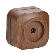 ТВ-розетка IEK Glory дуб EAH10-K24