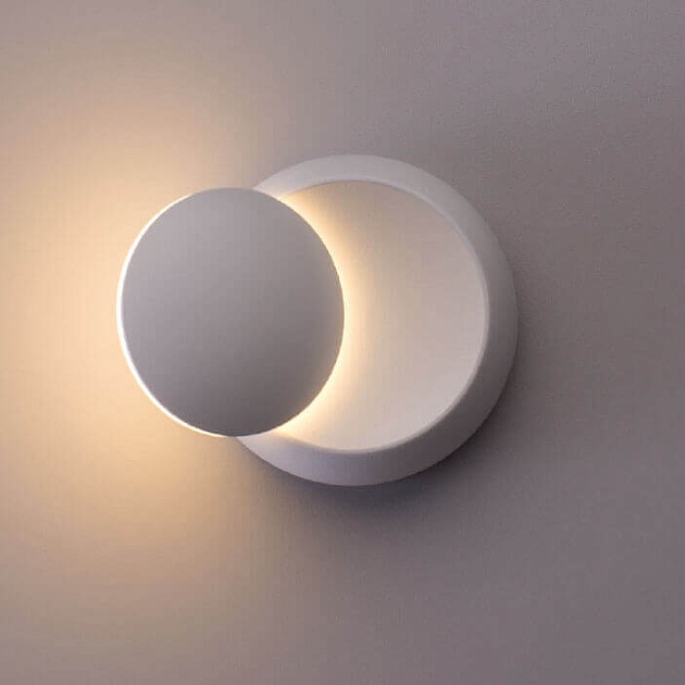 Настенный светодиодный светильник Arte Lamp Eclipse A1421AP-1WH Фото № 2