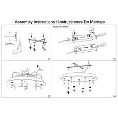 Потолочное основание Mantra Modular Light Florones 9368 1