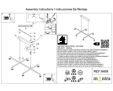 Подвесная люстра Mantra Africa 9409 3