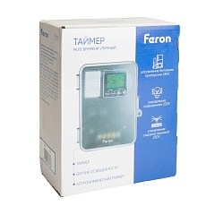 Таймер (реле времени) Feron TM101 13800W двухзонный 1