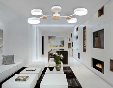 Люстра на штанге Ambrella light COMFORT FL4858 3