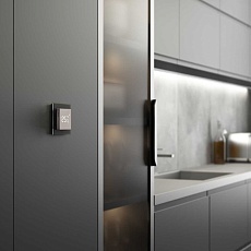 Терморегулятор умный сенсорный для теплого пола Werkel W1151217 дымчатый 4690389201165 1