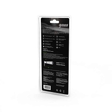 Рабочий светодиодный фонарь Gauss от батареек 200х65 210 лм GF504 2