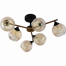 Потолочная люстра Reluce 11341-0.3-06 GOLD BRONZE+BK 1