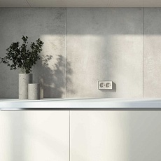 Розетка двойная с заземлением Werkel Gallant слоновая кость W5072103 4690389164668 1